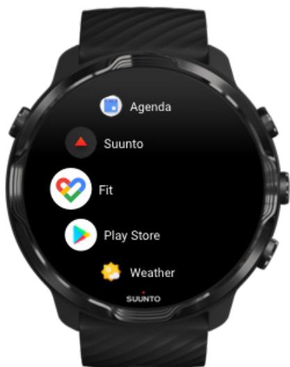 SUUNTO smartwatchz_black - Prise en main de google fit - 1