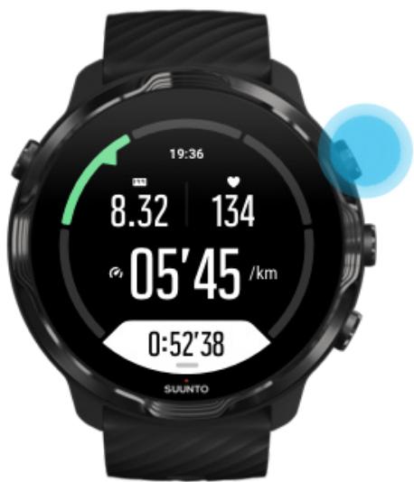 SUUNTO smartwatchz_black - Suspendre et reprendre un exercice - 1