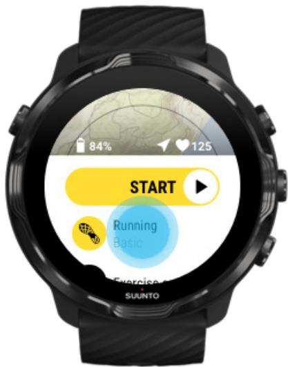 SUUNTO smartwatchz_black - Démarrer un exercice - 2