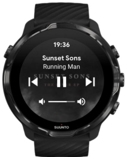SUUNTO smartwatchz_black - Commandes multimédia automatiques - 1