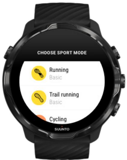 SUUNTO smartwatchz_black - Modes sportifs - 1
