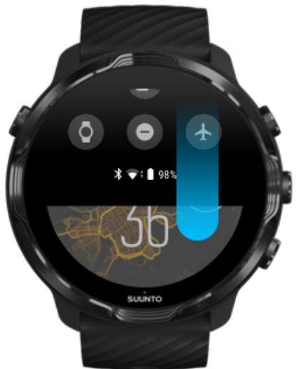 SUUNTO smartwatchz_black - Utiliser le bouton central et le bouton inférieur de droite à titre de raccourcis - 1