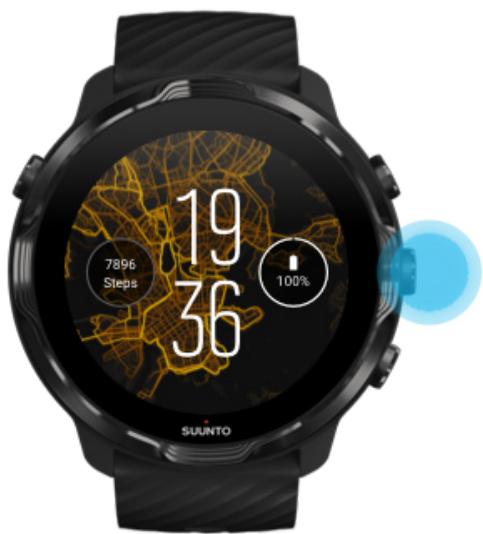 SUUNTO smartwatchz_black - Ouvrir les commandes multimédia en cours d'exercice - 2