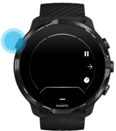 SUUNTO smartwatchz_black - Réveiller l'écran durant la pratique d'un sport - 1