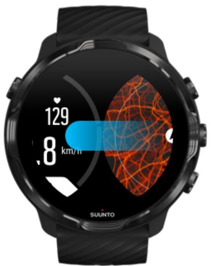 SUUNTO smartwatchz_black - Commencer un exercice en utilisant les cartes - 5