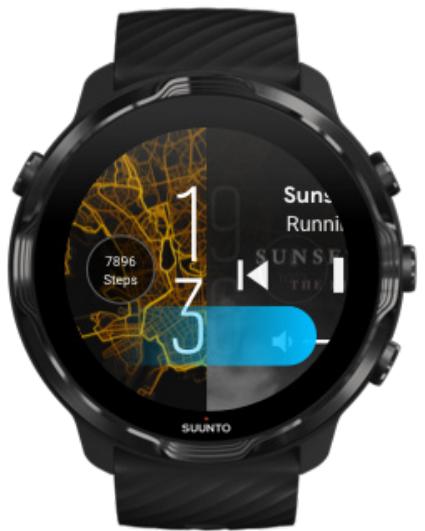 SUUNTO smartwatchz_black - Boutons de raccourci vers les commandes multimédia - 3