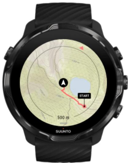 SUUNTO smartwatchz_black - S'entrainer avec les cartes - 1