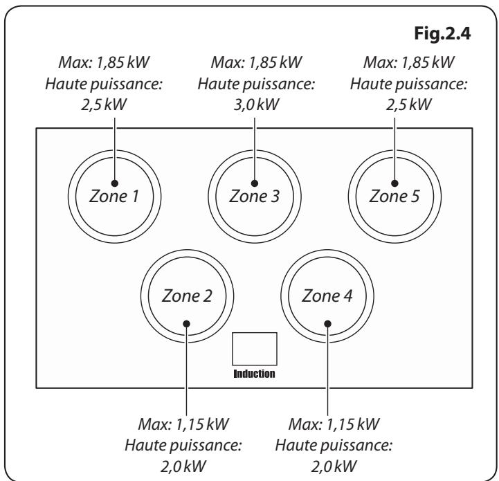 FALCON NEX90DFSL/C-EU - Détection de réceptacle de cuisson, - 1