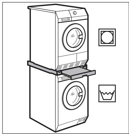 ELECTROLUX WE170P - Kit de superposition - 1