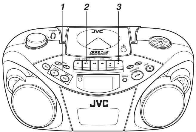 JVC RC-EX 30 GRIS - Fonctionnement de base - 1