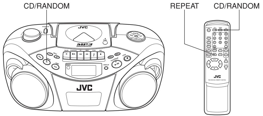 JVC RC-EX 30 GRIS - Lecture répétée/aléatoire - 1