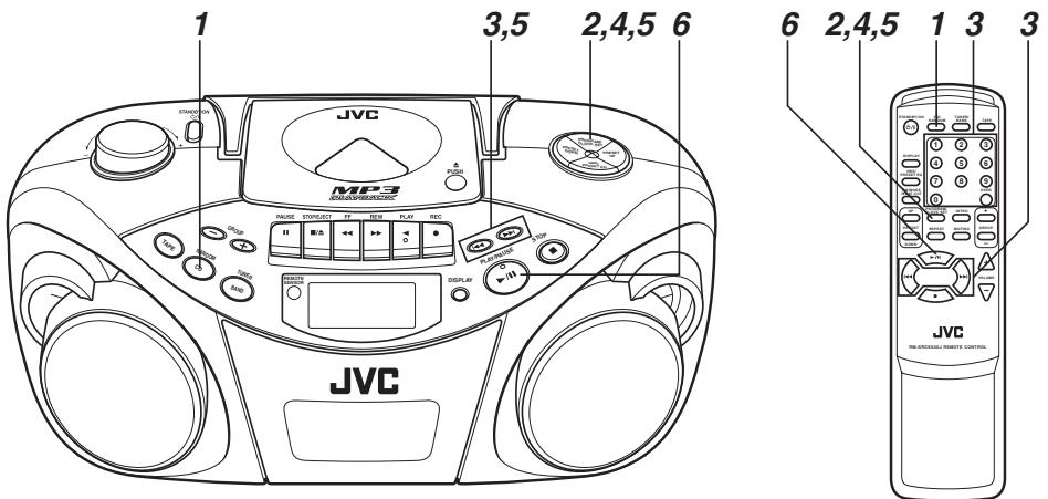 JVC RC-EX 30 GRIS - Lecture programmée - 1