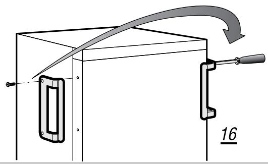 VEDETTE CNF 30B - Réversibilité de la poignée - 3