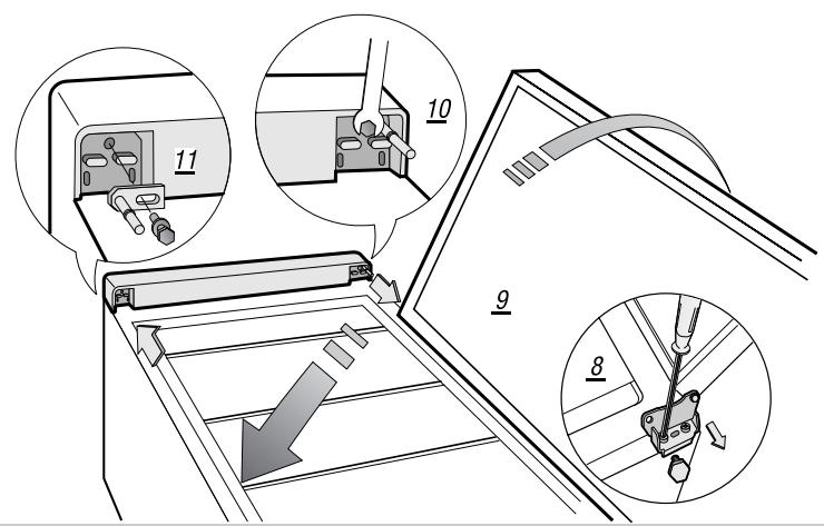 VEDETTE CNF 30B - Réversibilité de la poignée - 1