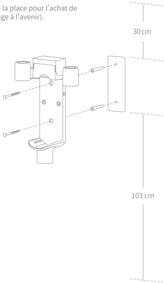 DREAME ASPIRATEURBALAIT30 - Installation de la station de charge et de stockage 2-en-1 - 1