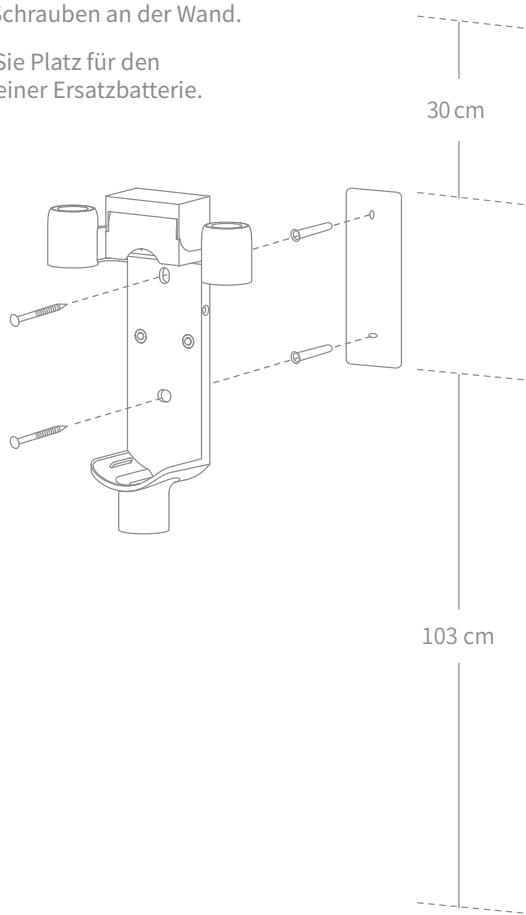 DREAME ASPIRATEURBALAIT30 - Installation der 2-in-1 Lade- und Aufbewahrungshalterung - 1
