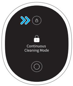 DREAME ASPIRATEURBALAIT30 - Modo 2: Modo de limpieza continua (bloqueo electrónico) - 1
