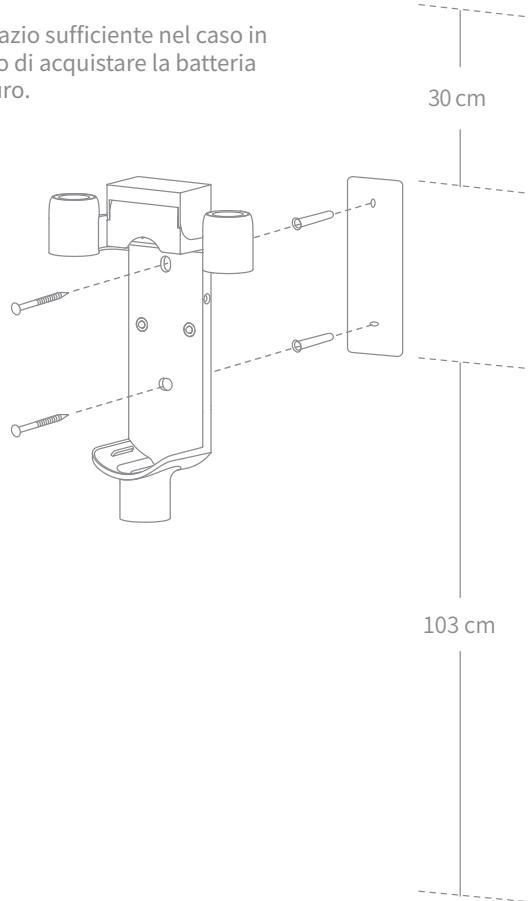 DREAME ASPIRATEURBALAIT30 - Schema di Installazione del Supporto di Ricarica e Stoccaggio 2 in 1 - 1