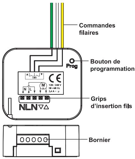 SOMFY 4241150 - Micro-récepteur volet roulant - 3