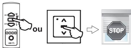 SOMFY 4241150 - Programmation de la position favorite 1: - 3