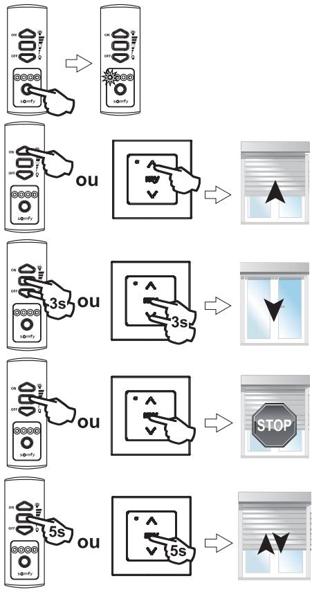 SOMFY 4241150 - Programmation de la position favorite 2 : - 1