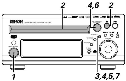DENON DM51DVSC - Remarque: - 1