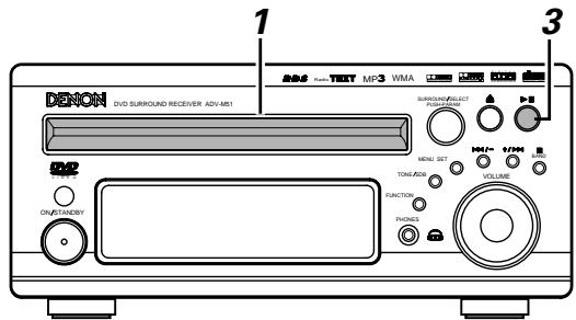 DENON DM51DVSC - Lecture d'images fixes mémorisées sur des cd-r/rw - 1