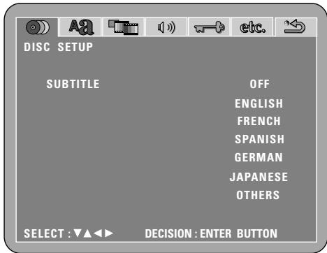 DENON DM51DVSC - Pour sortir du mode de menus de disque - 3