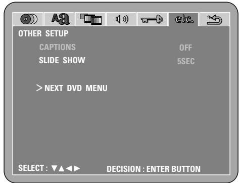 DENON DM51DVSC - Pour sortir du mode autre installation - 2