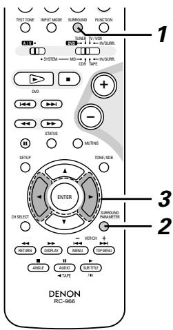 DENON DM51DVSC - [Régler du mode 2 canaux] - 2