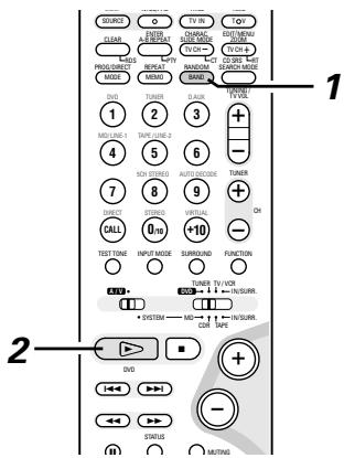 DENON DM51DVSC - Lecture aléatoire de plages - 2