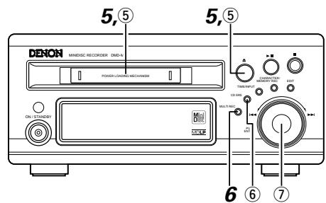 DENON DM51DVSC - Sélection de la fonction automatique - 4