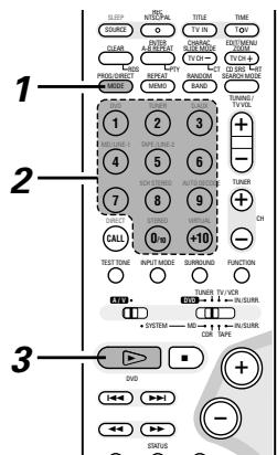 DENON DM51DVSC - Lecture des plages dans l'ordre souhaité - 2
