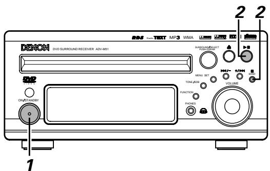 DENON DM51DVSC - Initialisation du microprocesseur - 2