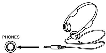 DENON DM51DVSC - Connecter les écouteurs (vendus séparément) à la prise d'écouteurs. - 1
