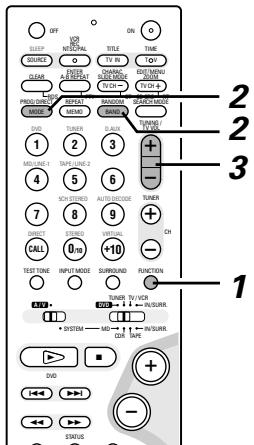 DENON DM51DVSC - Réglage de fréquences - 3