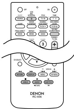 DENON DM51DVSC - Touches système de la platine cassette - 1