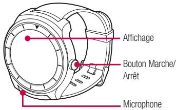 LG 6 WATCH R NOIRE - Fonctionnalités et commandes de la montre G Watch R - 1