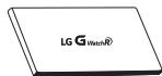 LG 6 WATCH R NOIRE - Guide des consignes de sécurité - 1