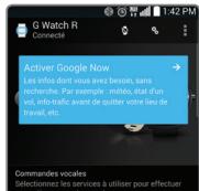 LG 6 WATCH R NOIRE - REMARQUE : - 1