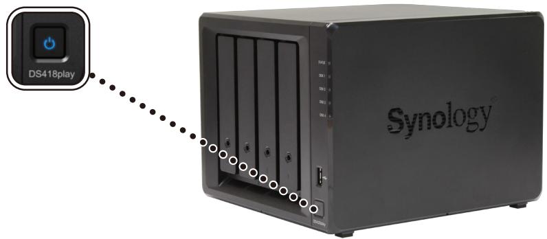 SYNOLOGY DS418play - Installation des disques - 7