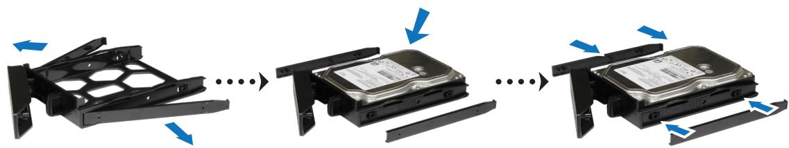 SYNOLOGY DS418play - Installation des disques - 2