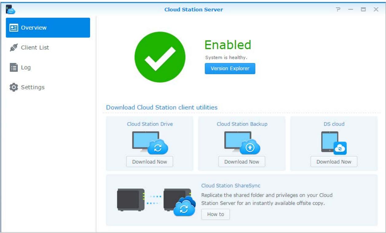 SYNOLOGY DS418play - Synchroniser des fichiers via cloud station server - 1