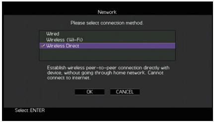 PNI RXA3050 TITANE - Connexion directe de l'unité à un appareil mobile (wireless direct) - 3