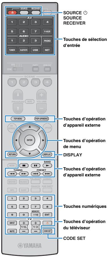 PNI RXA3050 TITANE - Commande du téléviseur - 1