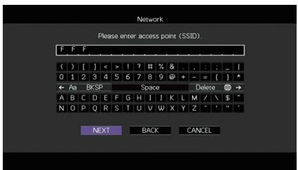 PNI RXA3050 TITANE - □ Configuration manuelle de connexion sans fil - 1