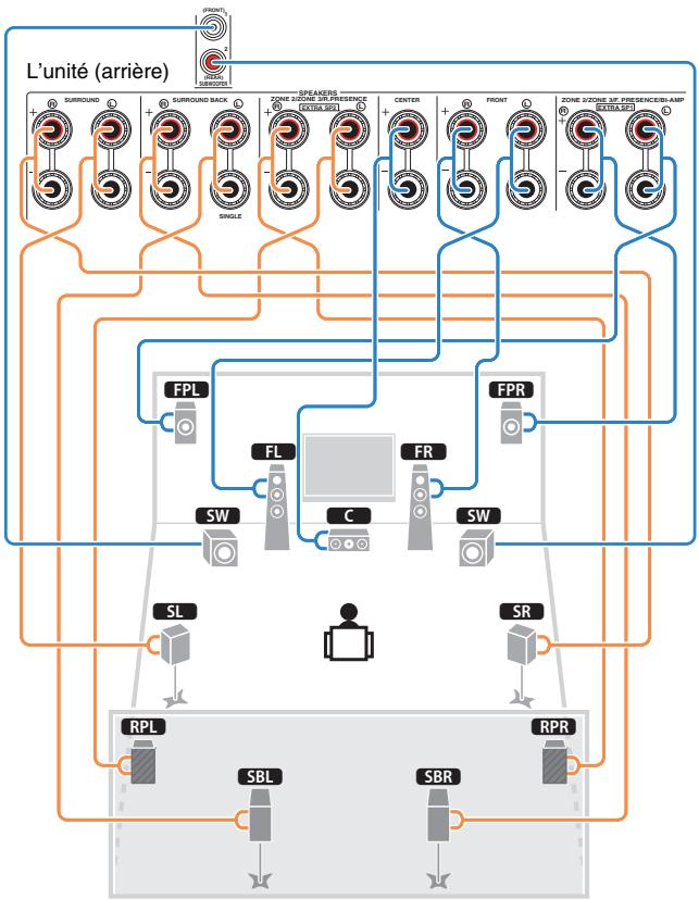 PNI RXA3050 TITANE - Diagramme de raccordement - 1
