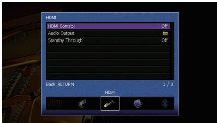 PNI RXA3050 TITANE - Configurez les réglages de l'unité. - 3