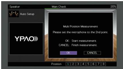 PNI RXA3050 TITANE - Mesure à plusieurs positions d'écoute (mesures multiples) - 3