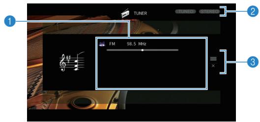 PNI RXA3050 TITANE - Utilisation de la radio sur le téléviseur - 1